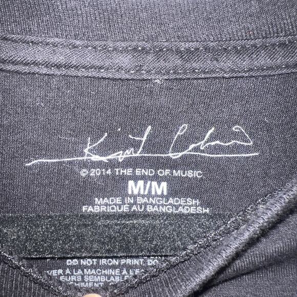 Vtg. Kurt Cobain 2014 The End Of Music Graphic T Shirt - Women’s Medium - Picture 3 of 4